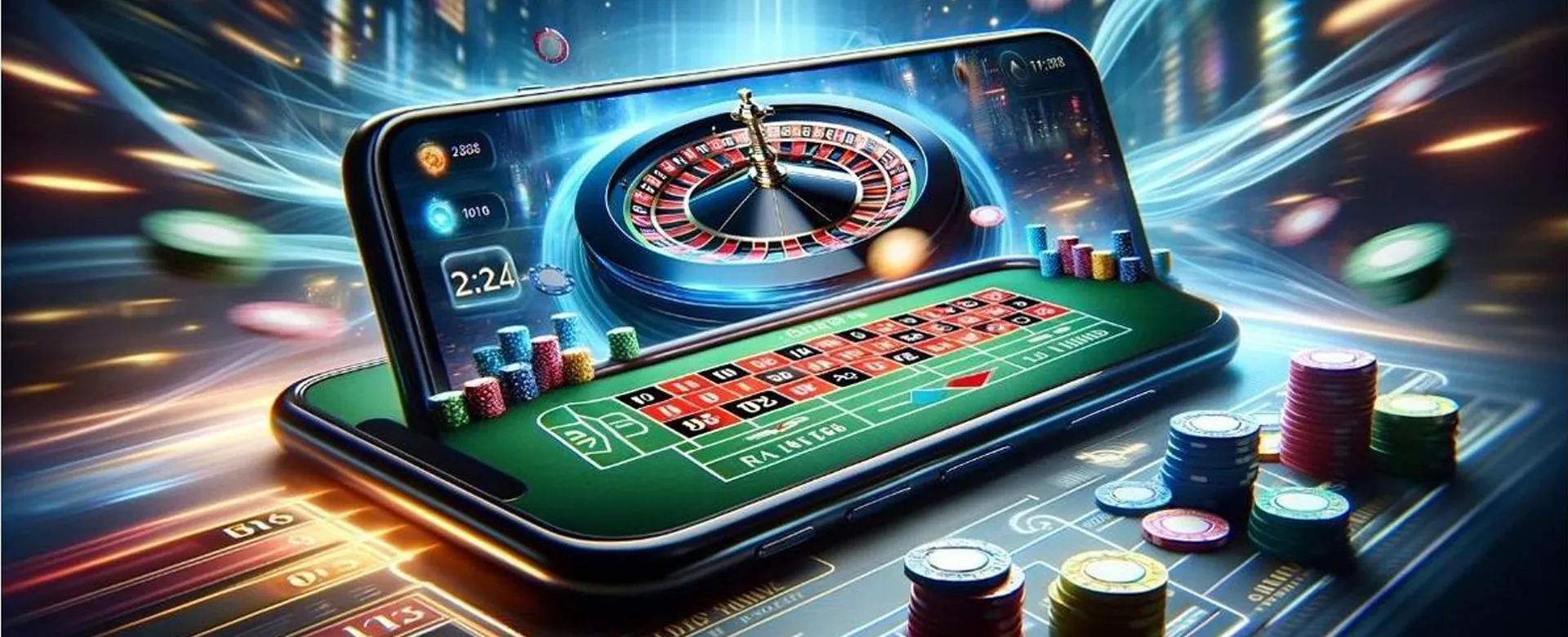 Player enjoying online casino games on a laptop, showcasing exciting playtime